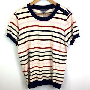NWT ModCloth Multicolor Striped Sweater size 2X